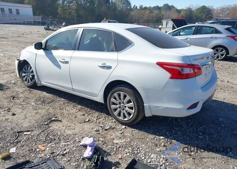 2016 Nissan Sentra S из США, поврежденный, VIN 3N1AB7AP2GY228765